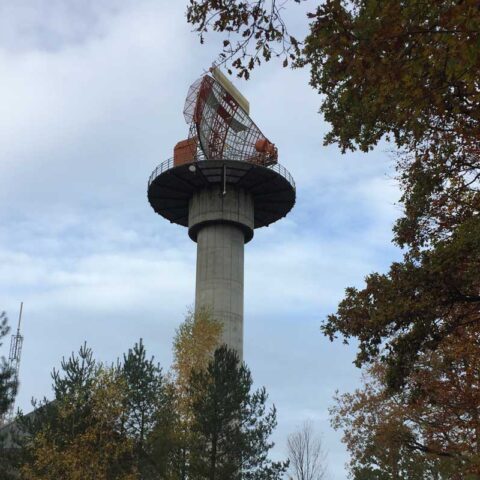 Radaranlage auf dem Schmooksberg