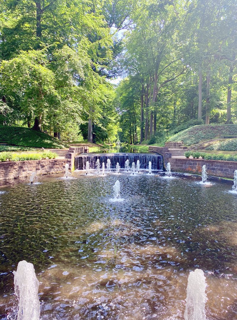 Wasserspiele im Schlosspark Ludwigslust